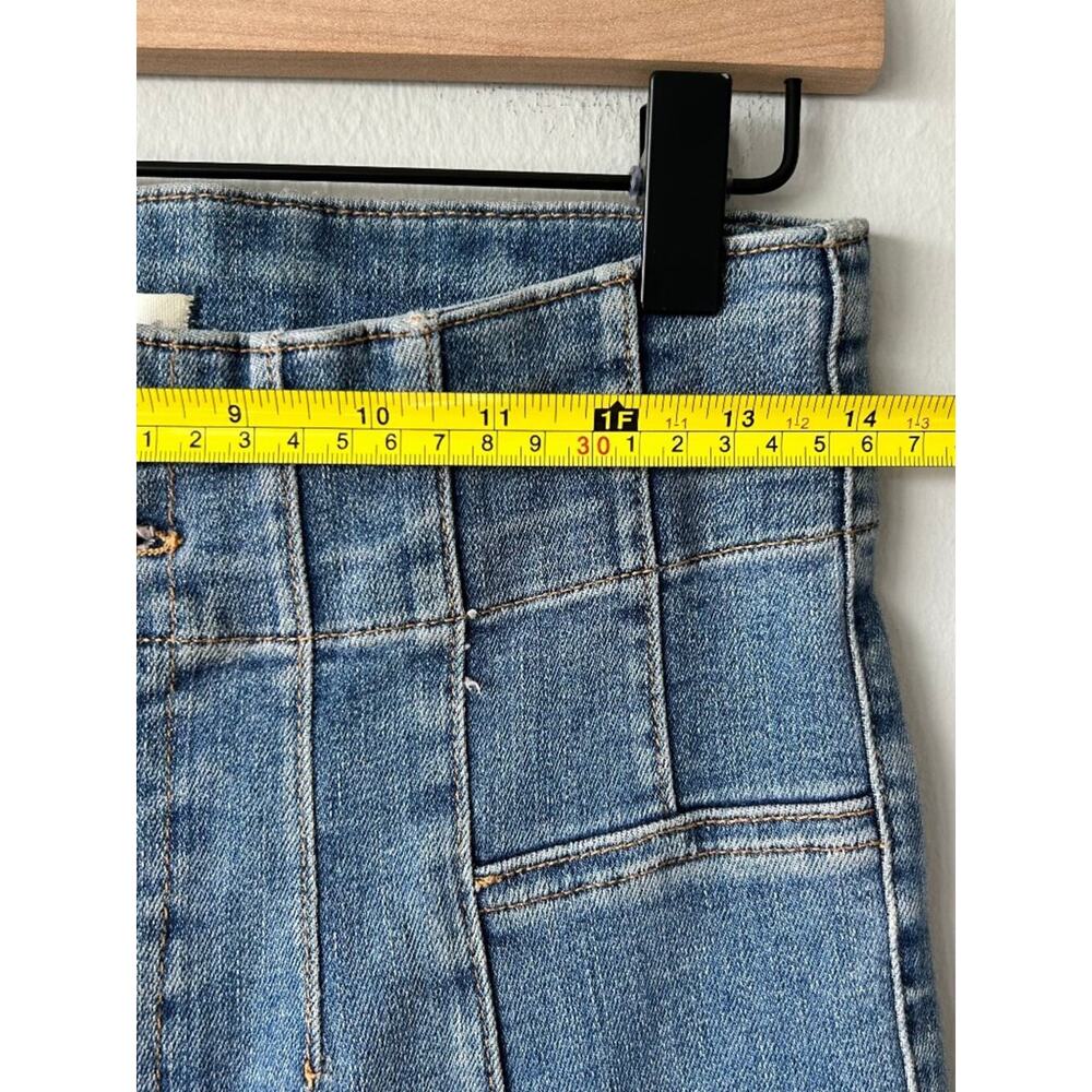 We The Free by Free People Jayde Flare Jeans Size 30 High Rise Bell Bottom - Picture 12 of 14